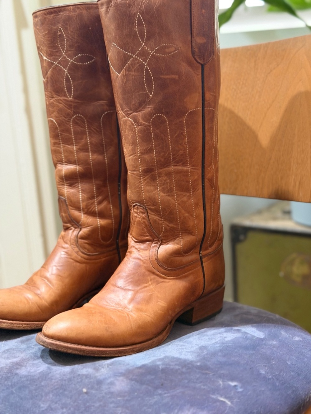 Macie Bean Genuine Leather Boots.